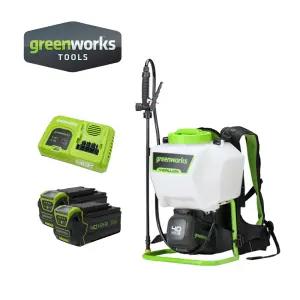 그린웍스 40V 5Ah 충전분무기 2팩셋트 4.8bar 분무기 배부식 GW5300373