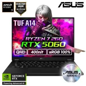 ASUS TUF Gaming A14 FA401UM-RG007 리퍼 라이젠7 RTX5060 32GB 165Hz