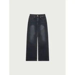 [행텐]여성 밴딩 울트라 소프트 스트레이트 데님팬츠 247 10530 155 610 10 _P404820546