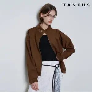 하이넥 스웨이드 집업 긴팔 자켓 (TX3JK005L0)