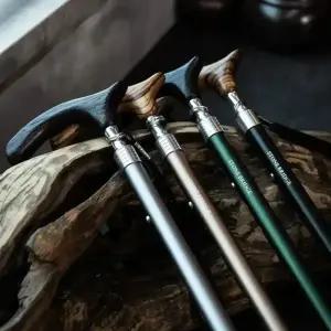 스톤브릿지 테라 접이식 초경량 어르신 지팡이 고급형 노인 환자용 지팡이 할머니 할아버지