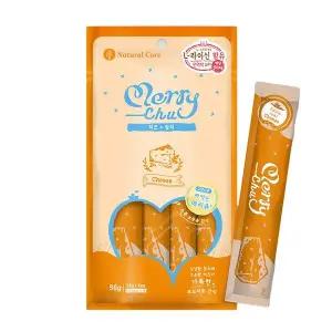 네츄럴코어 메리츄 치즈&참치 56g 고양이츄르