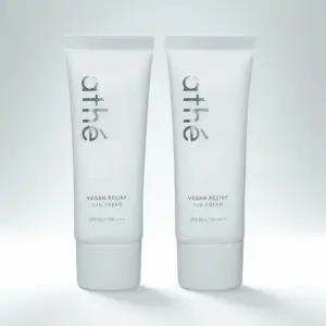 아떼 선크림 무기자차 비건 릴리프 선크림 40ml 2개 SPF50+ 자외선차단제