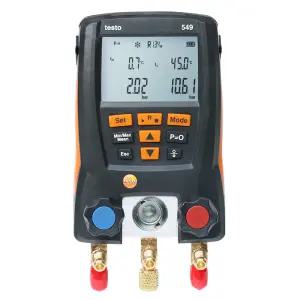냉동게이지 에어컨 디지털 압격 게이지 testo549 측정