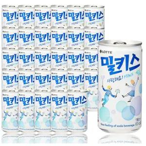 롯데칠성음료 밀키스 190ml 30개