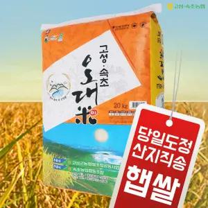 (2025년산/RPC) 강원도 농협쌀 고성속초농협 고성속초오대미 20kg