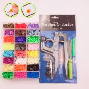 티단추 DIY 기구세트 스냅단추 달기 부자재 풀세트