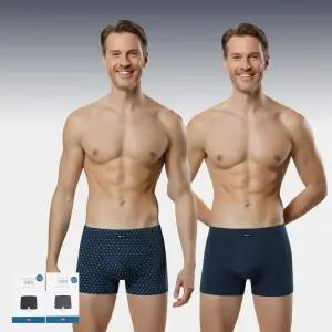 BYC 남성 면스판 요실금 드로즈 팬티 1P+1P MNF1079