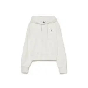 MLB후드티 JQT 3FHDB2134-07WHS 여성 베이직 애슬레저 미디움로고 크롭 후드티 LA다저스