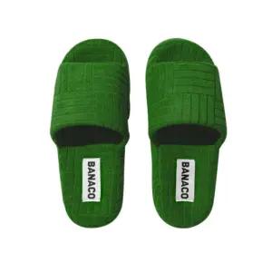 바나코 테리 층간소음 슬리퍼 실내화 거실화 Green L BNS