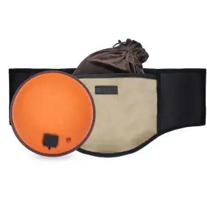 황토 온열 찜질기 돌 원적외선 배 허리 복부 복대 건강 생리통 충전식 전기 찜질팩