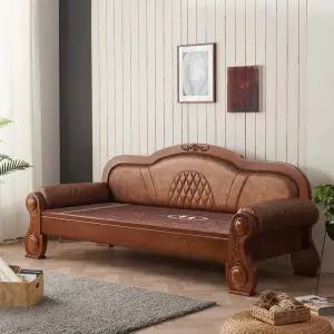 보루네오 아르메 원목 온돌 숯볼 소파침대 IYS123