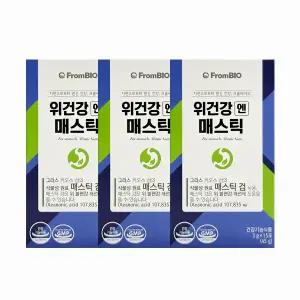 프롬바이오 위건강엔 매스틱 3g x 15포, 3개