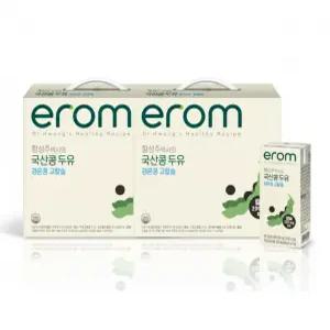 이롬 황성주 국산콩두유 검은콩 고칼슘 140ml x 48팩