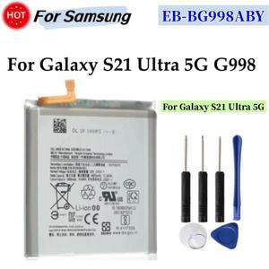 EB-BG998ABY 삼성 갤럭시 S21 울트라 5G 휴대폰 배터리 5000mAh 교체