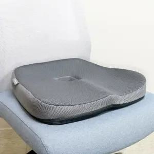 베네폼 3D사각방석 메모리폼 사무실 의자 방석 수험생 체중분산