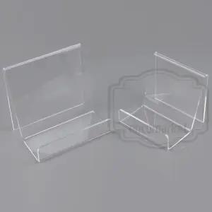 투명 거치대 아크릴 받침대/핸드폰/매거진/잡지/선반/디스플레이/소품/책전시/스탠드/스탠드형/진열대/작품