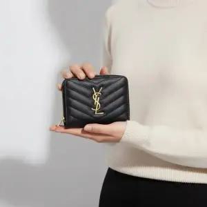 모노그램 집어라운드 반지갑 금장 668288 BOW01 1000 배송