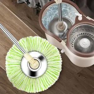 통돌이 마대걸레 극세사 미세모 통돌이 물걸레 청소 밀대