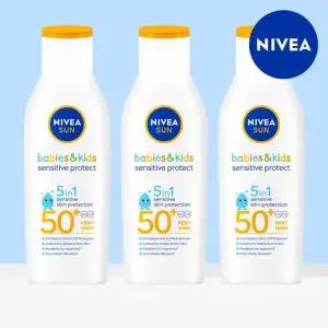 선 키즈 센서티브 프로텍트 선 로션 200ml 3개