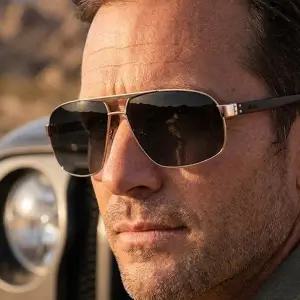 [지프]Jeep 지프 고선명 HD 편광 보잉 선글라스 A6213 S1 골드