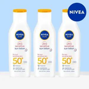 니베아 선 울트라 센서티브 선 로션 200ml 3개