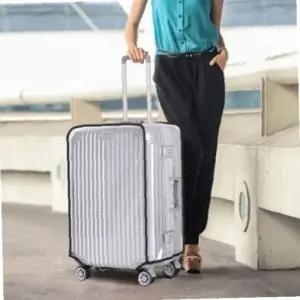 투명 방수 캐리어커버 20형 기내용 캐리어케이스