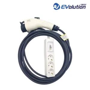 전기차 실내 V2L 커넥터 어댑터 멀티탭 3구