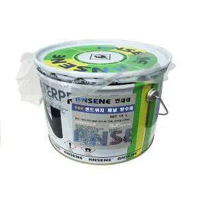 샌드위치패널 방수-판넬 지붕 방수 조립식 주택 방수 고탄성 10kg -회색