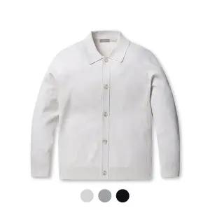 [프로젝트엠] 남성 카라형 버튼 가디건 A_EPE1EC1200