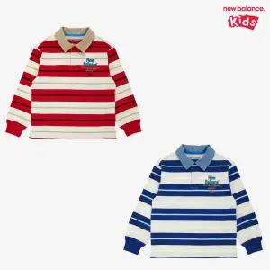 [롯데백화점]뉴발란스 CLASSIC REMIX_  요꼬 배색 스트라이프 카라티 (NK9BG1101U)