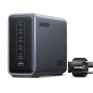 유그린 500W GaN PD 3.1 PPS QC 멀티 고속충전기 240W 단일 포트 지원 X759