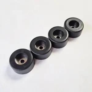 스피커 받침 패드 고밀도 고무 금속 인서트 방진 충격흡수 소음감소 오디오 기계 하중지지 발 받침대