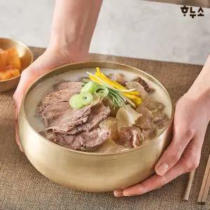 [롯데백화점]하누소 하누소 한우사골 보양곰탕700g x6팩+ 고기소스