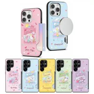 갤럭시 S24 S25 A16 A36 산리오스낵 헬로키티 쿠로미 포차코 마이멜로디 투카드 맥세이프 케이스