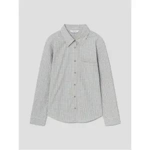 [에잇세컨즈] 미니 체크 셔츠 - 스카이 블루 (356264WC5Q)