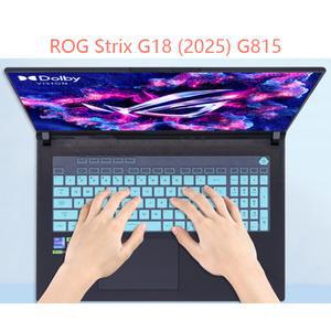 Asus ROG Strix SCAR 18 2025 G835 G835LX G835LW / ROG Strix G18 2025 G815 G815JI G815JV 18'' TPU 노트북 키보드 커버 스킨