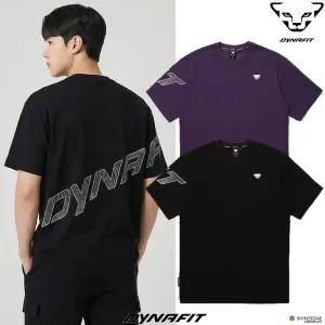 [다이나핏](센텀시티점)YUM24228[다이나핏]남여공용 플립 면혼방 등판 레터링 반팔티셔츠 (기존가 69,00...