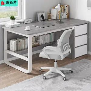 컴퓨터 의자 코너 진열대 진열장 1인용 성인용 서재 세트 컴퓨터책상 대학생 사무실 책상