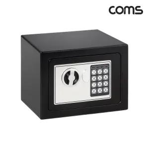 Coms 가정용 미니 스마트 금고 230x170x170mm 소형/생일/선물/어린이/열쇠상자/지폐저금통/현금보관함