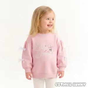 [에스더버니리틀] 트윈리본체리팝맨투맨티셔츠