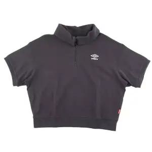 엄브로 우먼스 반팔 카라 맨투맨 UQ222CFS41 DCH