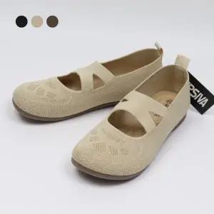 페조 여성 메리제인 밴드형 플랫슈즈 발편한 사계절용 여성신발 PZSL-SZ-MK974