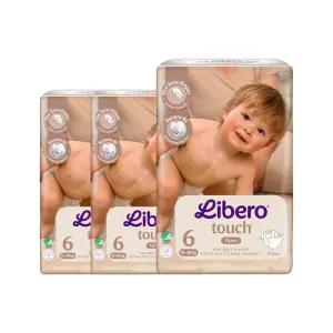 리베로기저귀 터치 밴드형 6단계 3팩 81매 (리뉴얼)