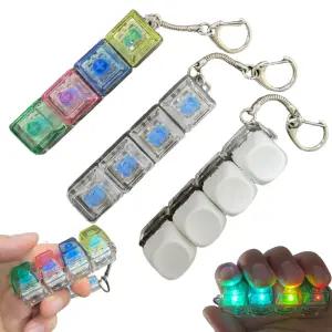 LED 키보드 클릭커 키캡 스트레스 해소 장난감