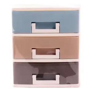 칸칸 파스텔 수납박스중3단