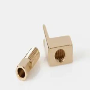 막팔아스토어 ㄱ자 말굽단자(소) 스피커부품 말굽플러그 오디오커넥터