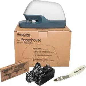 프락시스프로 파워하우스 초조용한 40매 프리미엄 전기 스테이플러 - 사무실 학교 또는 가정용 잼 프리