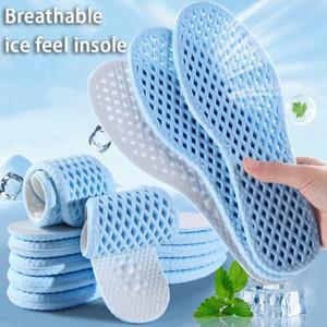 메쉬  스포츠 안창 남성 여성 여름 시원한 깔창 피트 러닝 메모리 폼 신발 단독 냄새 방지 패드