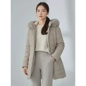 [크로커다일레이디]여성 중기장 덕다운 점퍼 CLDWDW207_P409118684